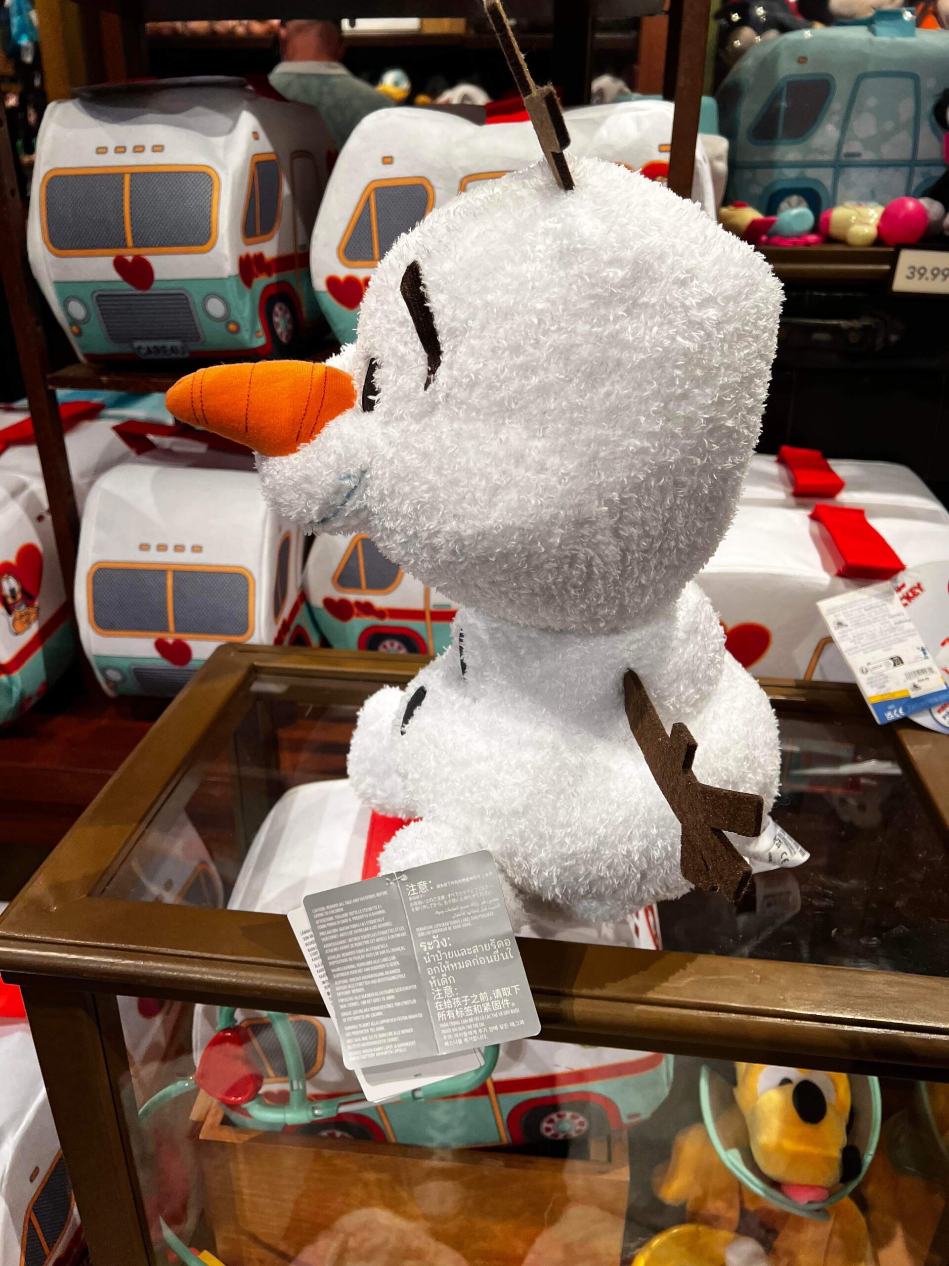 New Olaf Weighted Plush Available At Animal Kingdom! | Chip and Company