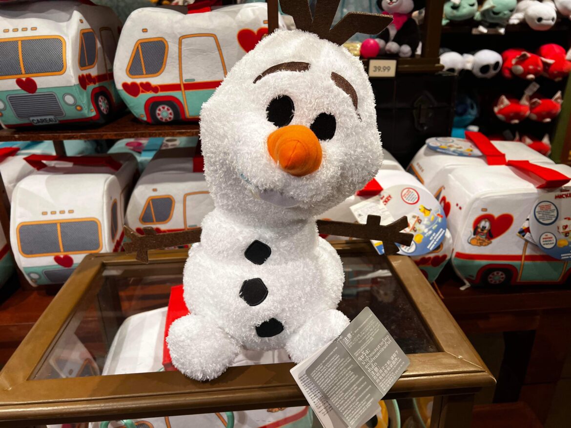 New Olaf Weighted Plush Available At Animal Kingdom!