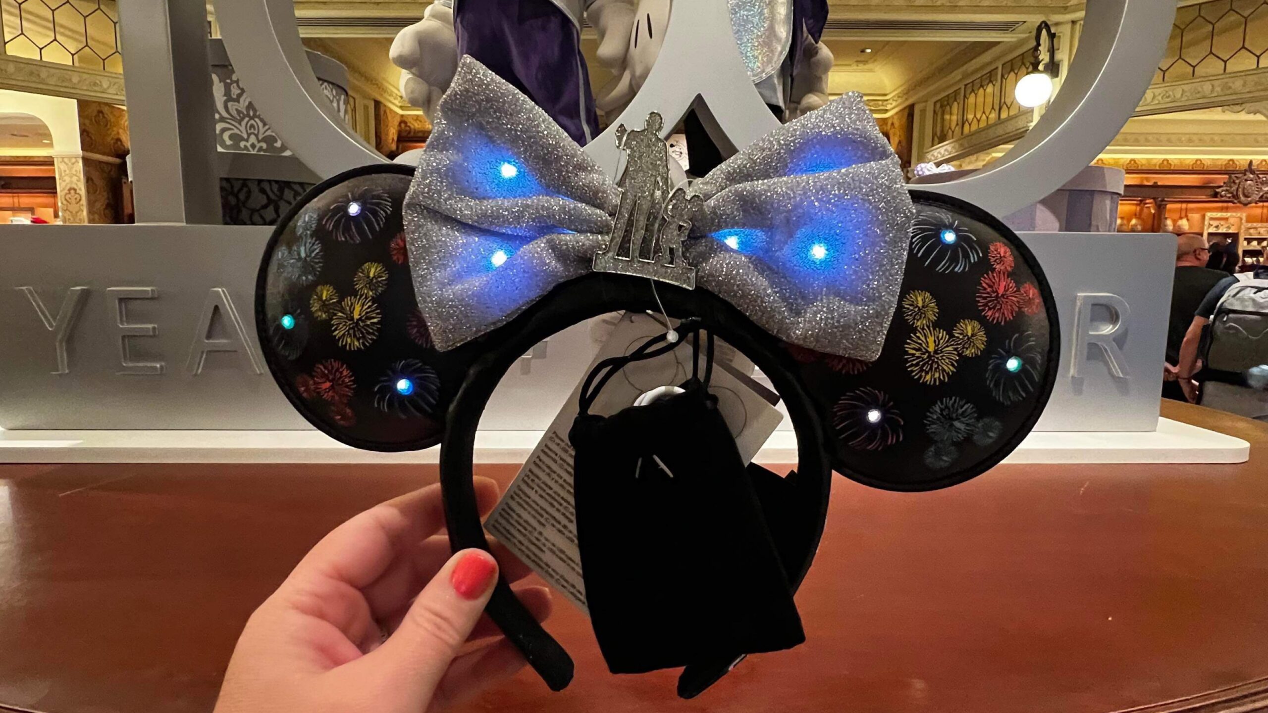 2023 Disney Parks Walt & Mickey Mouse Partners Light-Up Ears