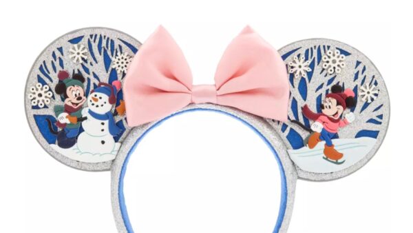 Mickey And Minnie Mouse Holiday Ear Headband