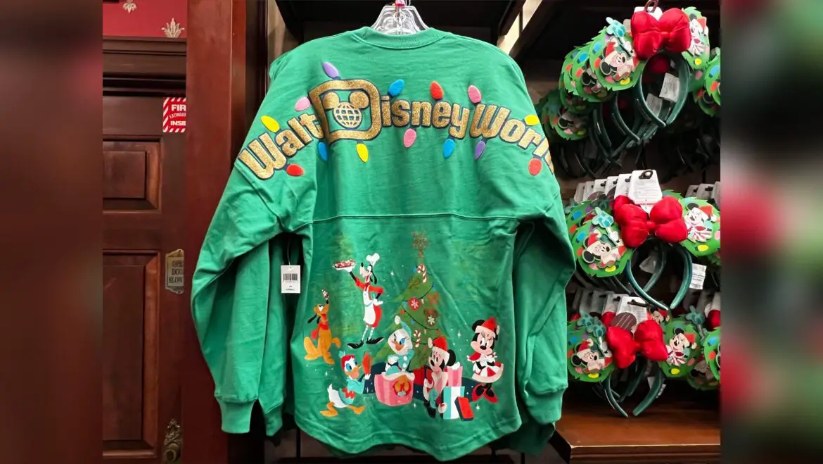Walt Disney World Disney Classics Christmas Holiday Spirit Jersey Available At Magic Kingdom!
