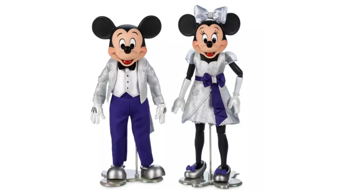 New Disney100 Mickey And Minnie Mouse Limited Edition Doll Set Available Now At shopDisney!