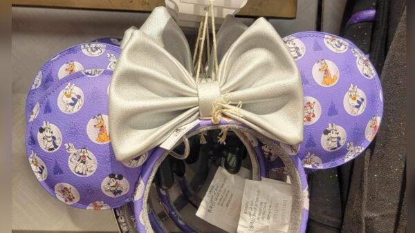 Disney100 Purple Ear Headband