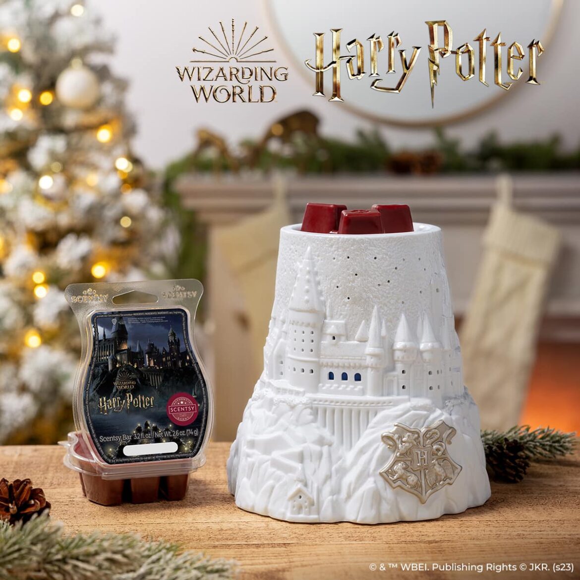 New Christmas at Hogwarts Scentsy Warmer Coming Soon