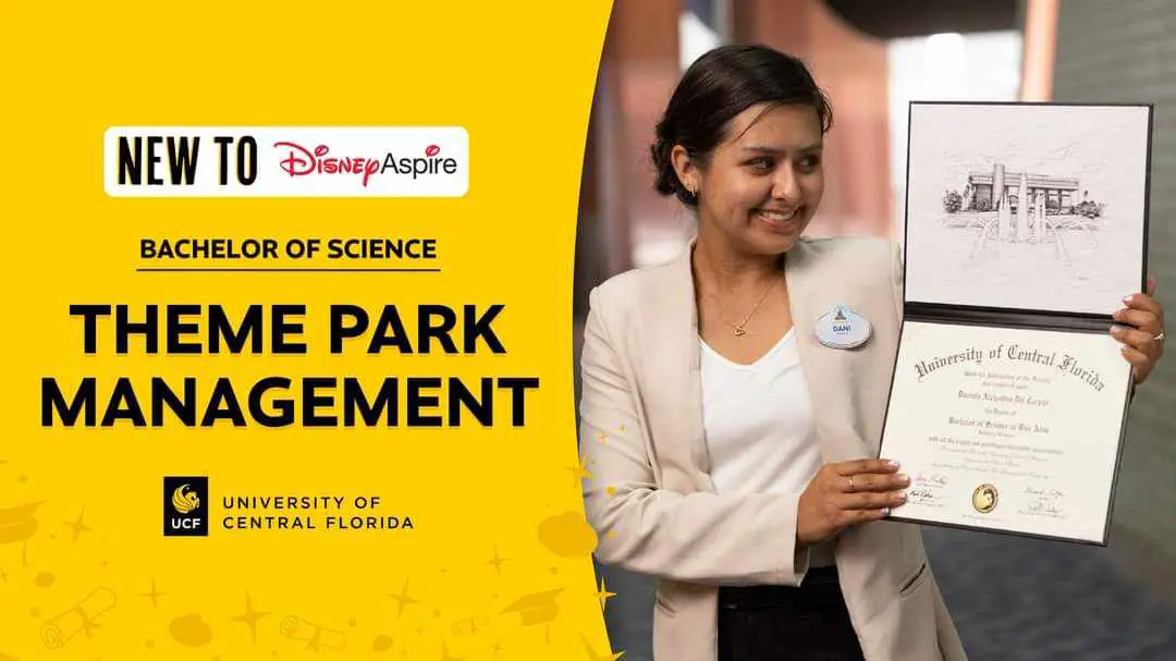 New Theme Park Management Degree Available for Cast Members