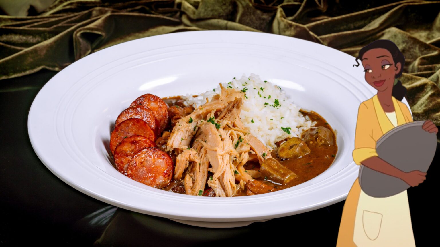 Disney Celebrates National Gumbo Day with Tiana's Palace Recipe Chip