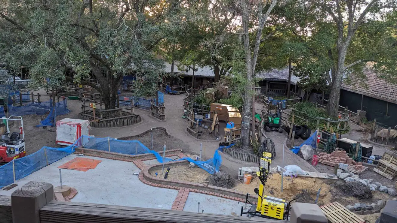 Latest Look At Tiana's Bayou Adventure Construction Update In The Magic ...