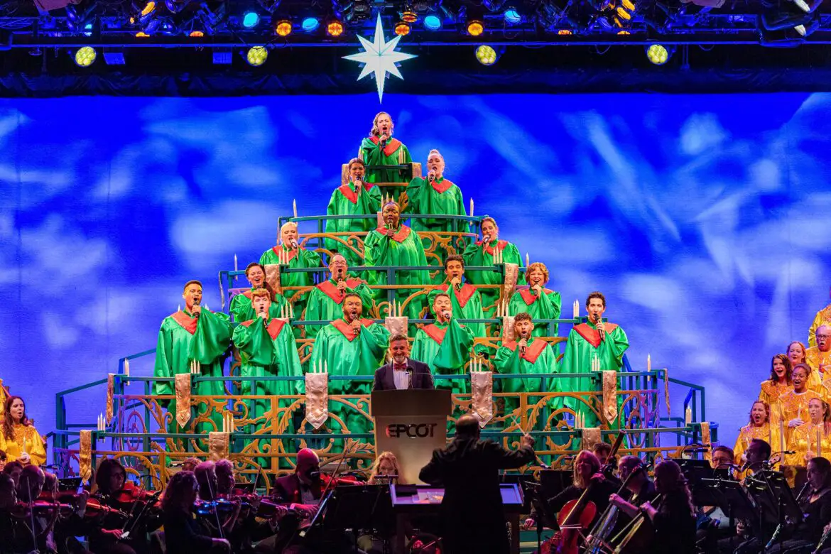 Two Narrators Drop from Candlelight Processional at EPCOT’s International Festival of the Holidays
