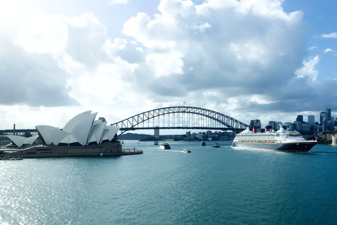 Disney Cruise Line’s Inaugural Season Sets Sail from Sydney, Australia