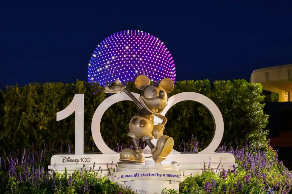 Disney 100 Spaceship Earth Show