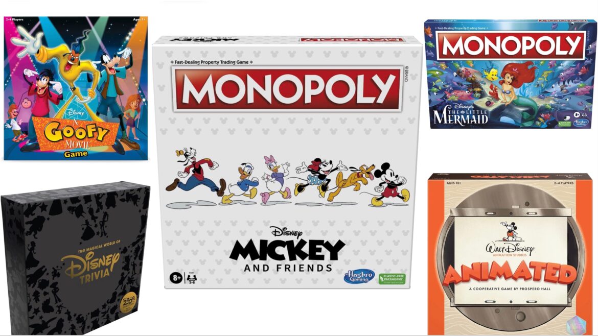 5 Disney Board Games You Need From Amazon!