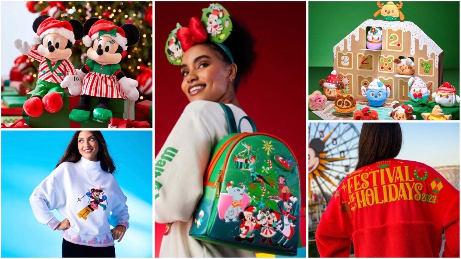 Holiday Merch Debuts Online And At The Disney World And Disneyland ...