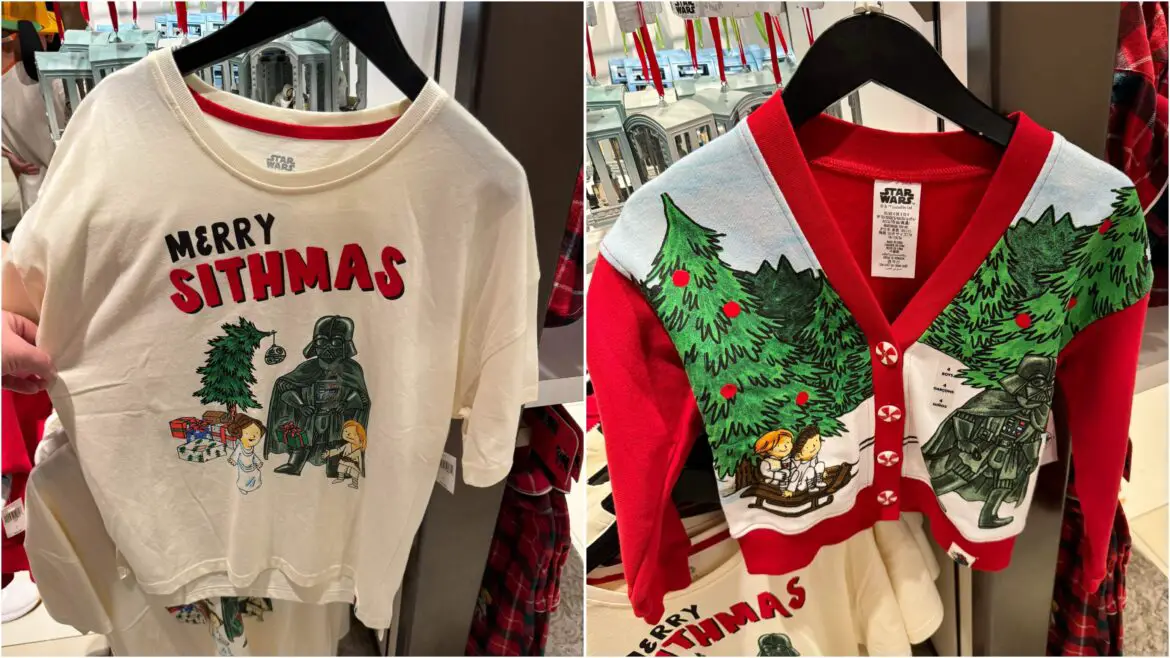 New Star Wars Christmas Sweater And T-Shirt Spotted At Hollywood Studios!
