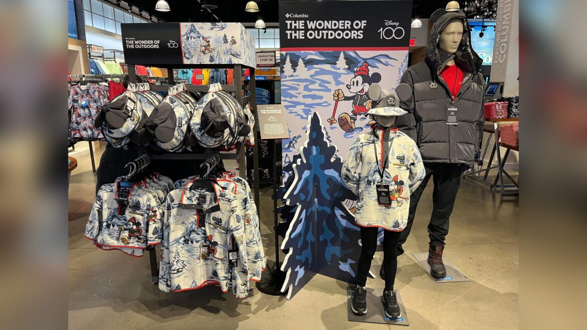 The Wonder Of The Outdoors Disney100 Columbia Collection Available At Disney Springs!