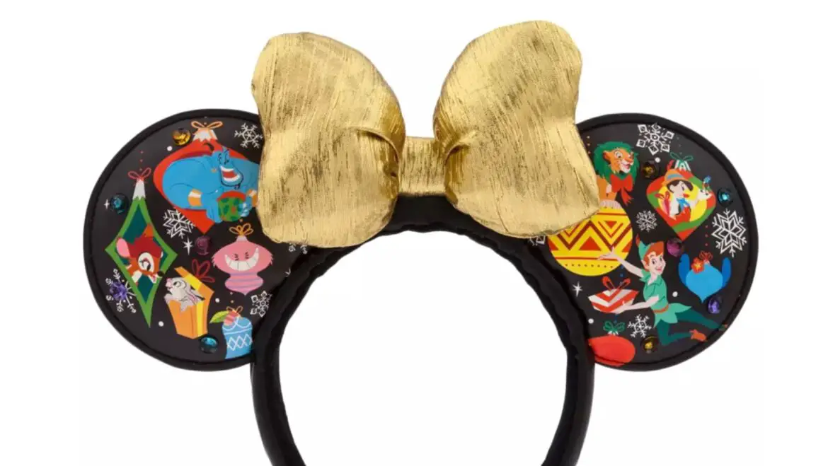 Festive Disney Light Up Ornament Ear Headband For This Holiday Season!