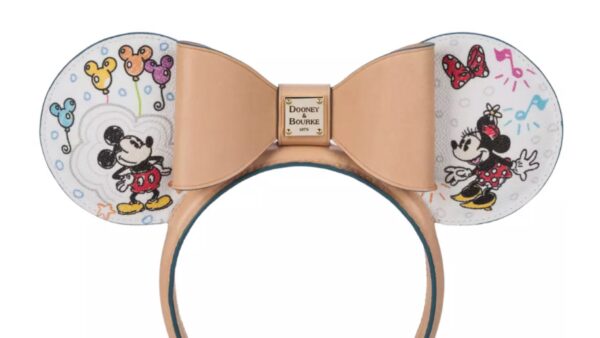 Mickey And Minnie Mouse Dooney And Bourke Ear Headband  