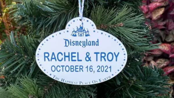 Personalized Disney Cast Member Nametag Ornament