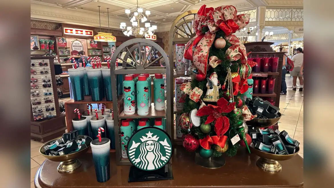 New Starbucks Holiday Merchandise Now Available At Disney World!