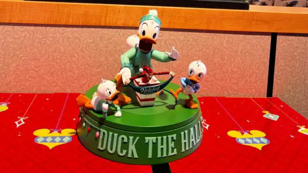 Donald Duck And Nephews Musical Holiday Figure