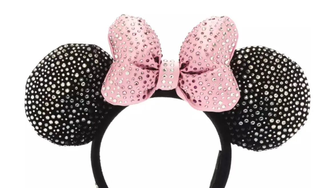 New Disney100 Minnie Mouse Swarovski Ear Headband Available Now At shopDisney!