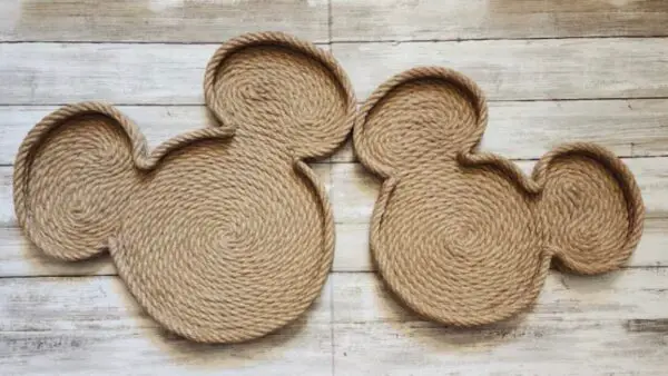 Mickey Mouse Rope Tray 