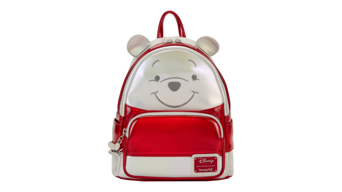 Disney100 Limited Edition Platinum Winnie the Pooh Loungefly Backpack Available Now!