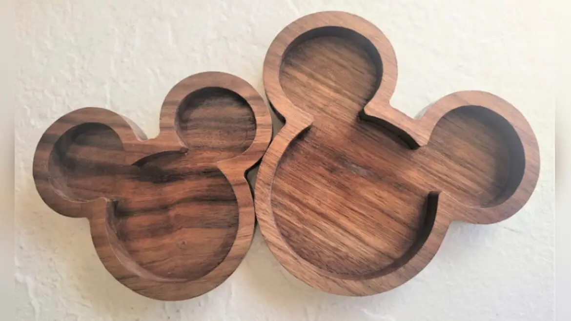 Every Disney Fan Needs This Mickey Mouse Wood Tray!