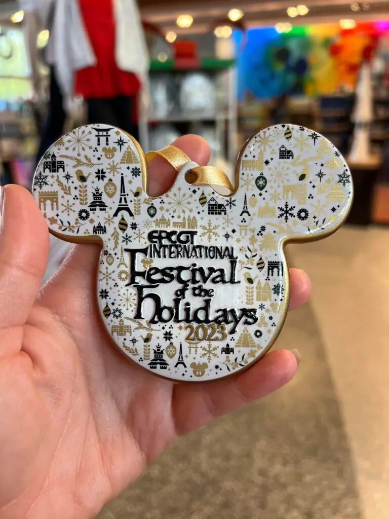 Epcot Festival Of The Holidays Ornament