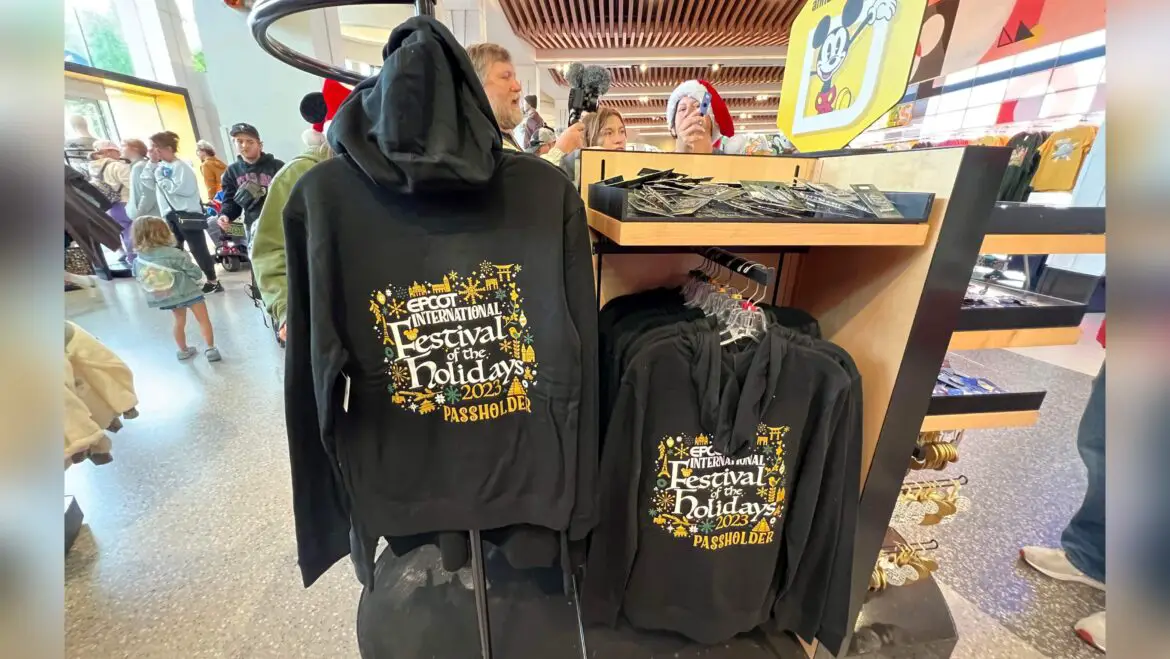 New Festival Of The Holidays Hoodie Available At Epcot!