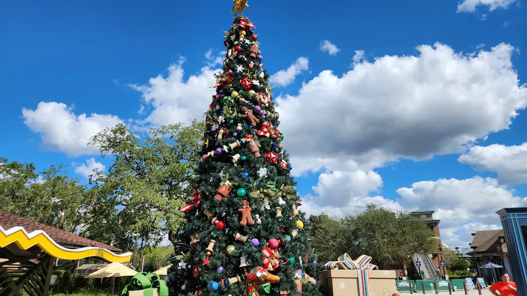 Holiday Decorations are Now Up in Disney Springs