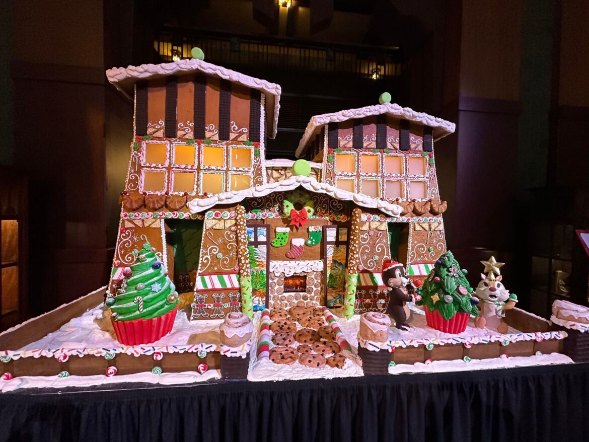 Holiday Gingerbread House Returns to Grand Californian Hotel