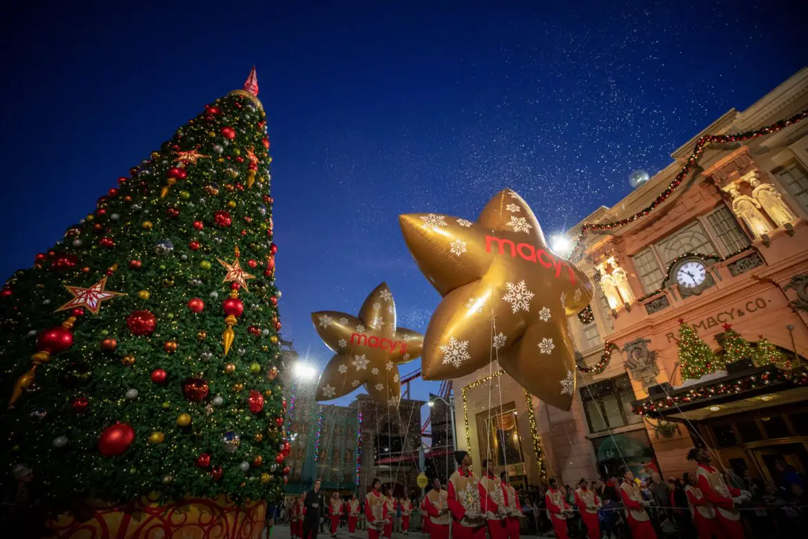 Universal Orlando Kicks off the Holidays Starting Friday November 17th – December 31st