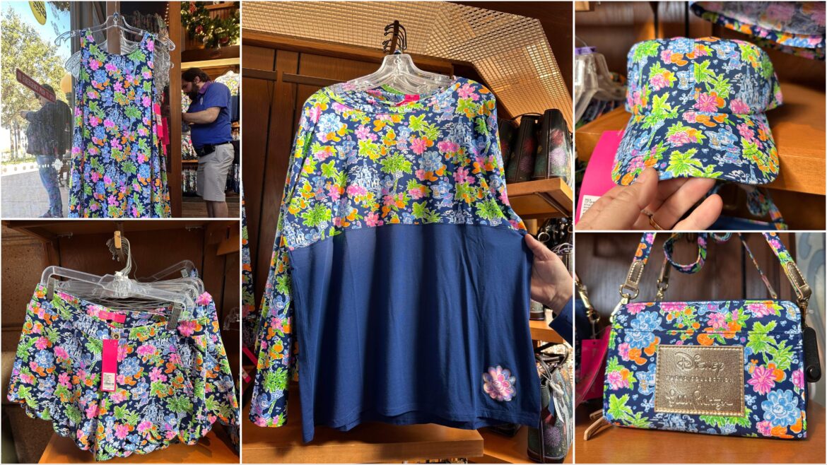 New Mickey And Minnie Lilly Pulitzer Collection Available At Epcot!