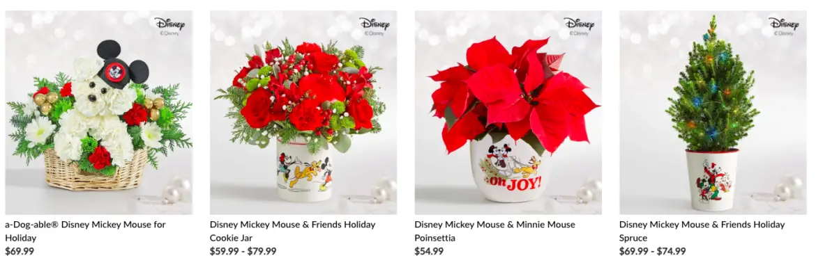 1-800 Flowers debuts New Disney Holiday Collection featuring Mickey Mouse