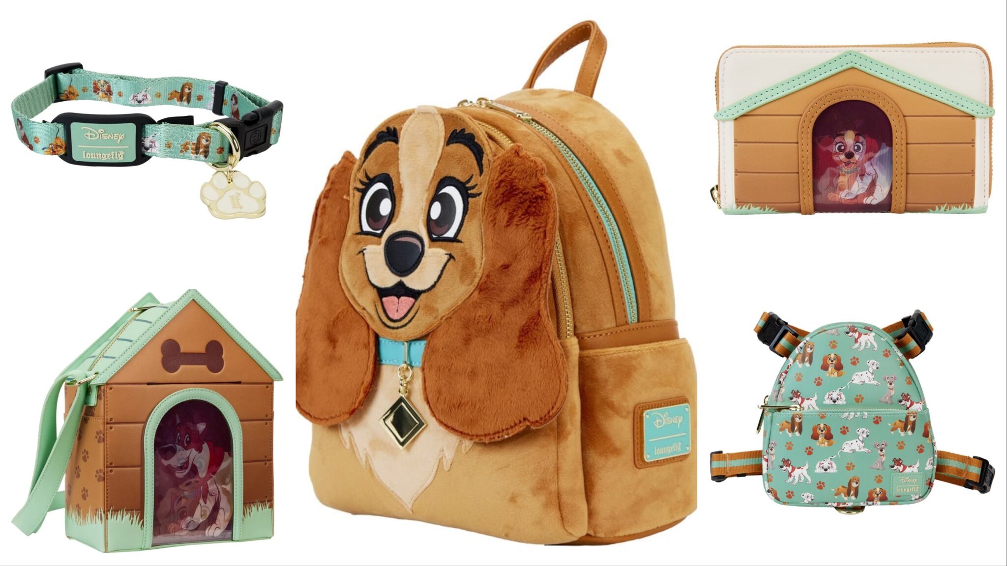 New I Heart Disney Dogs Loungefly Collection Coming Soon! Chip and Company