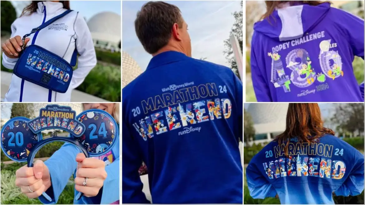 New runDisney 2024 Mickey And Friends Merch Revealed For The Walt Disney World Marathon Weekend!