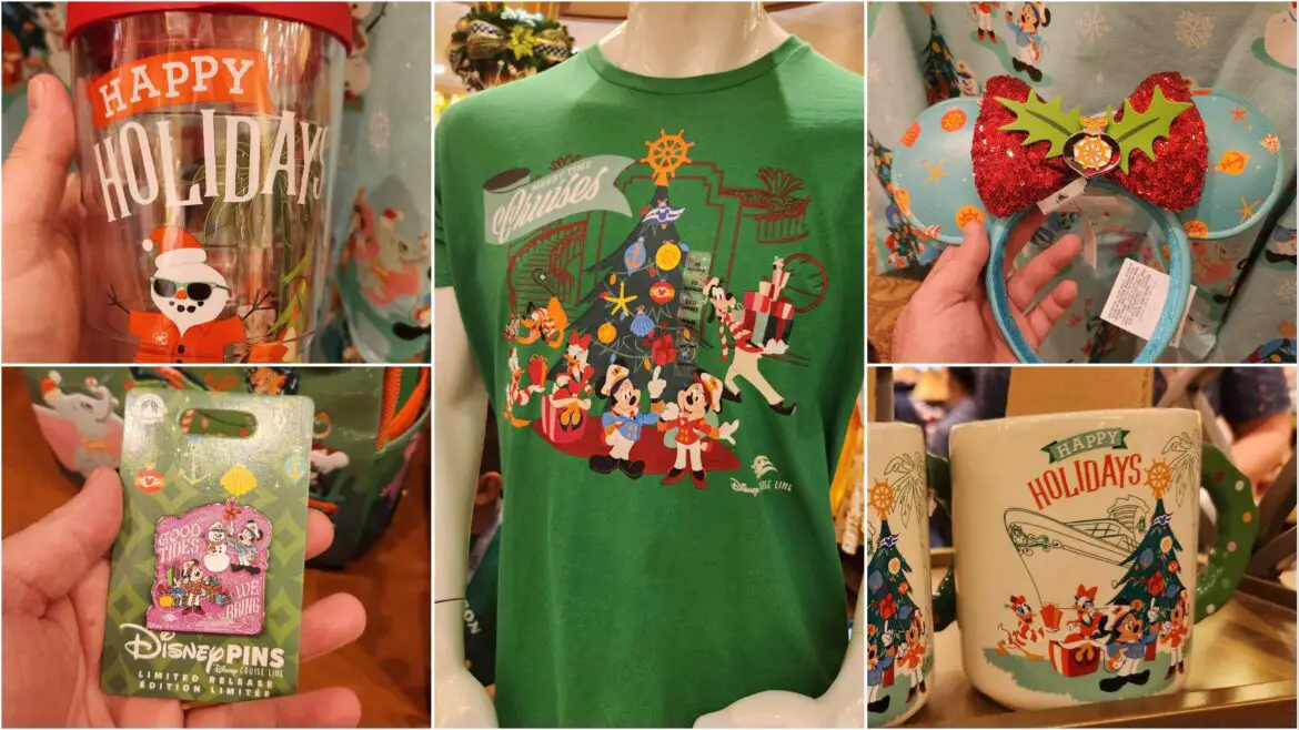 Disney Cruise Line Christmas Merchandise On The Disney Dream!