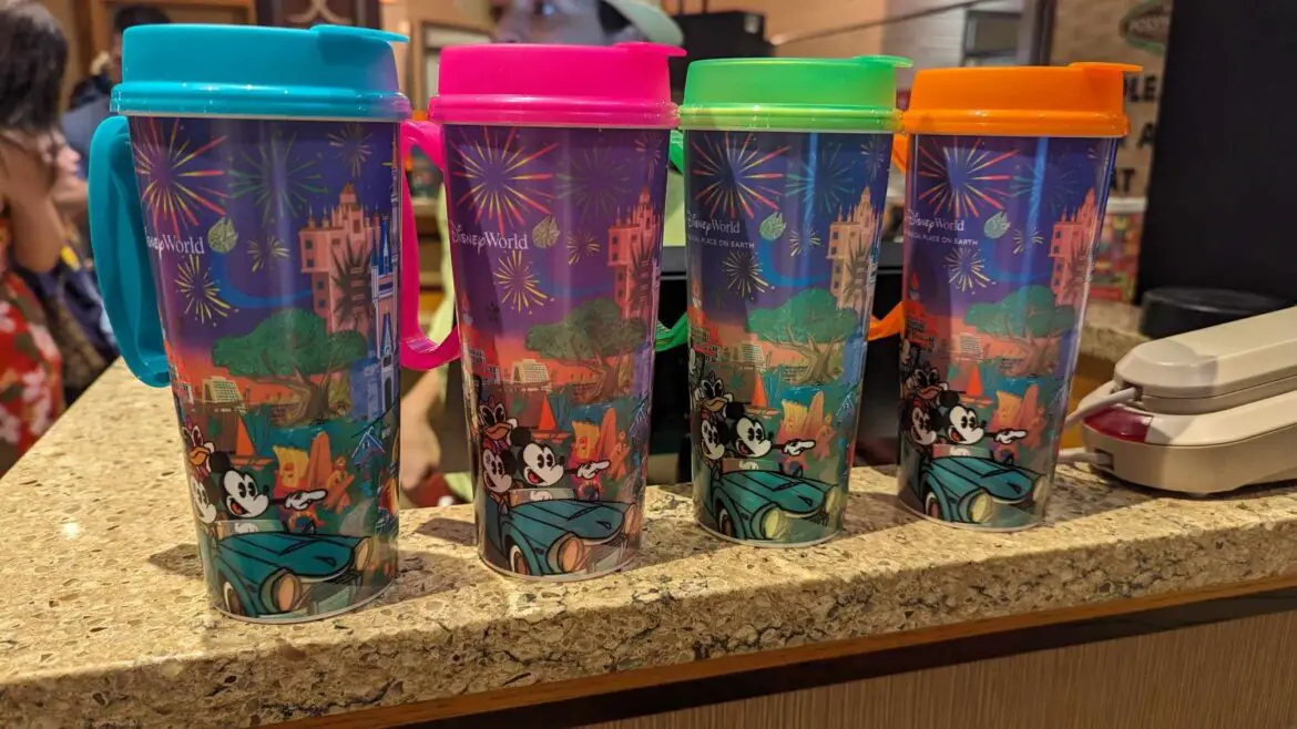 New Pink & Blue Refillable Resort Mugs Debut at Walt Disney World