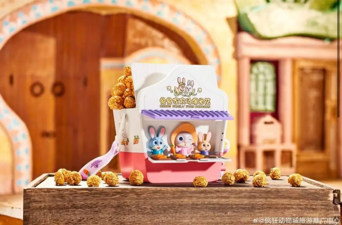 Shanghai Disneyland Shares First Look at Zootopia Popcorn Bucket and Sipper
