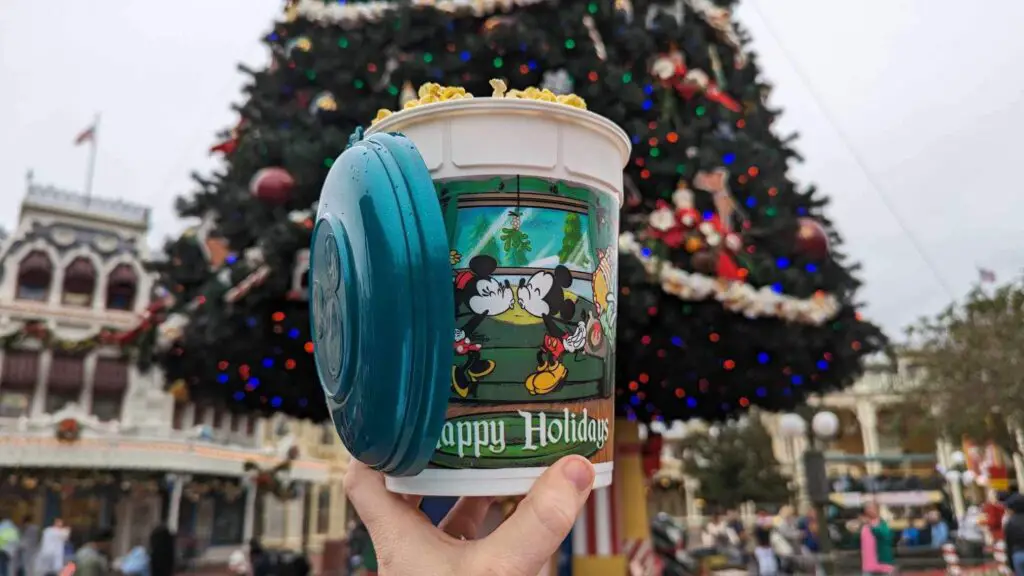 Holiday Popcorn Bucket