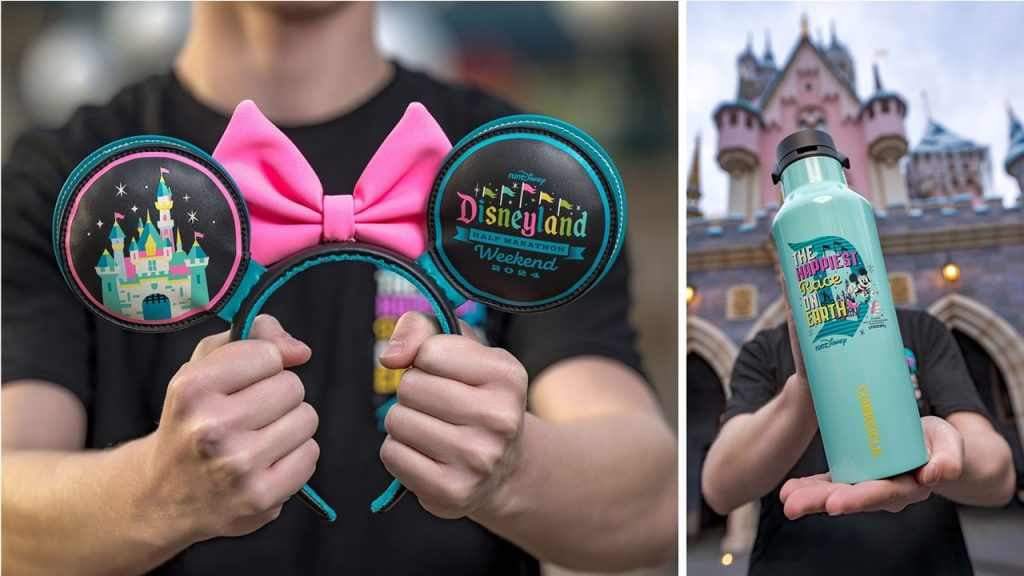 New runDisney Retro Merchandise for 2024 Disneyland Half Marathon