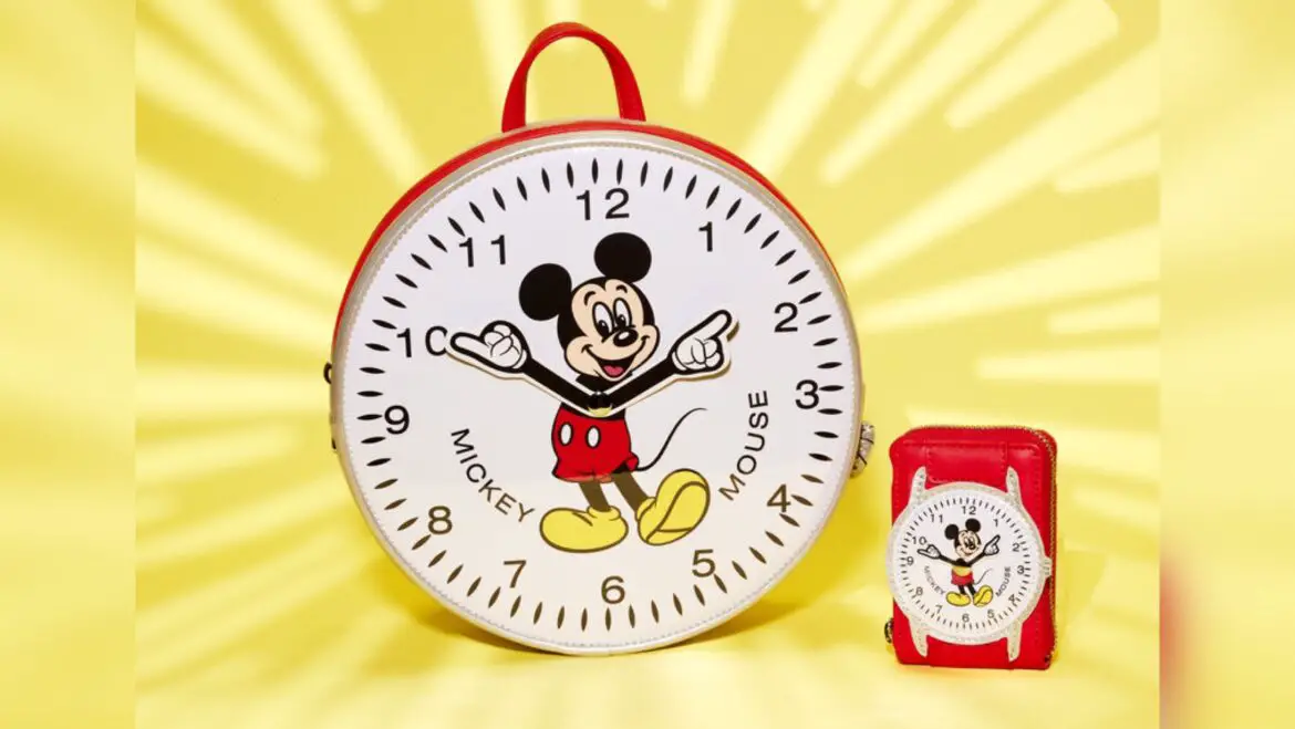 New Mickey Mouse Vintage Watch Loungefly Collection Available Now!