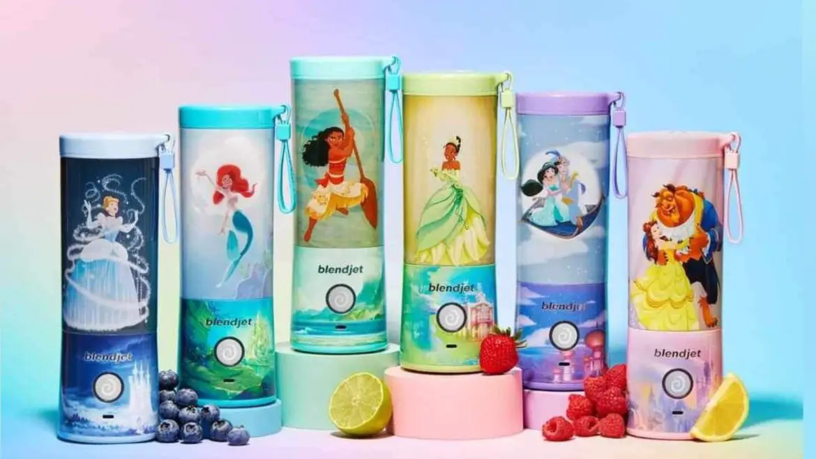 New Disney Blendjet Collection Featuring Your Favorite Disney Princesses!