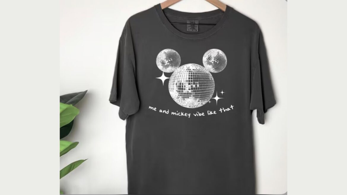 Fun Me And Mickey Vibe Like That Tee To Add To Your Wardrobe!