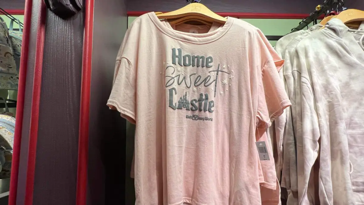 Cute Home Sweet Castle Shirt Available At Walt Disney World!