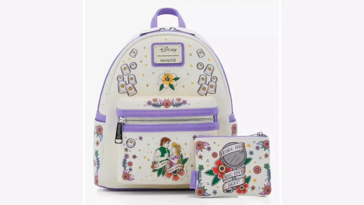 This BoxLunch Exclusive Tangled Loungefly Backpack Is Magical!