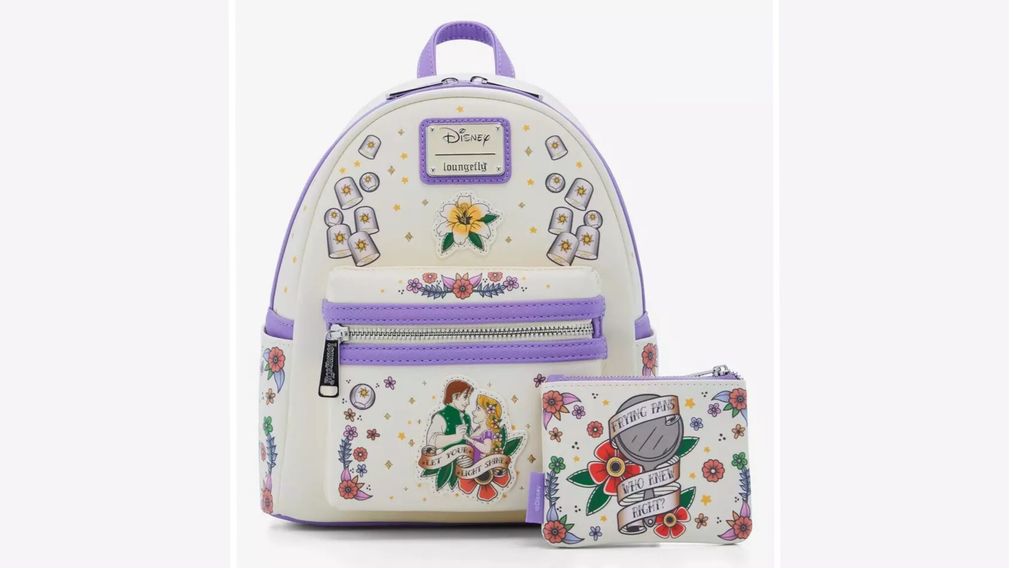 This BoxLunch Exclusive Tangled Loungefly Backpack Is Magical! Chip