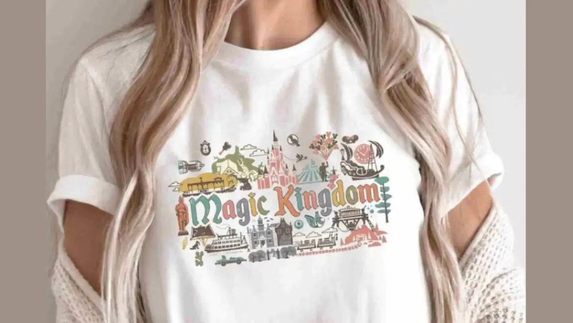 Retro Magic Kingdom Shirt For Your Next Disney Vacation!