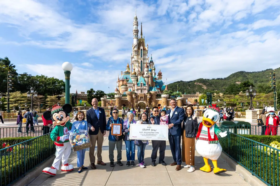 Hong Kong Disneyland Celebrates its 100 Millionth Guest