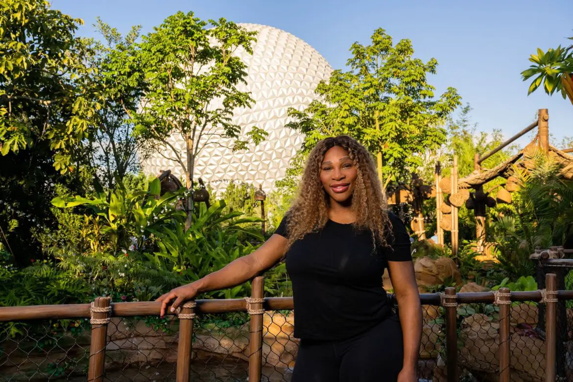 Tennis Legend Serena Williams Visits Walt Disney World for the Holidays